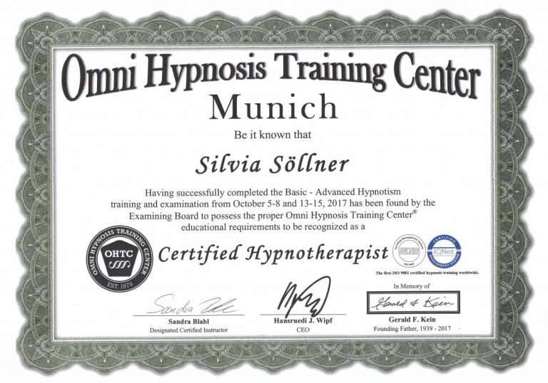 Omni Hypnosis Traning Center Munich